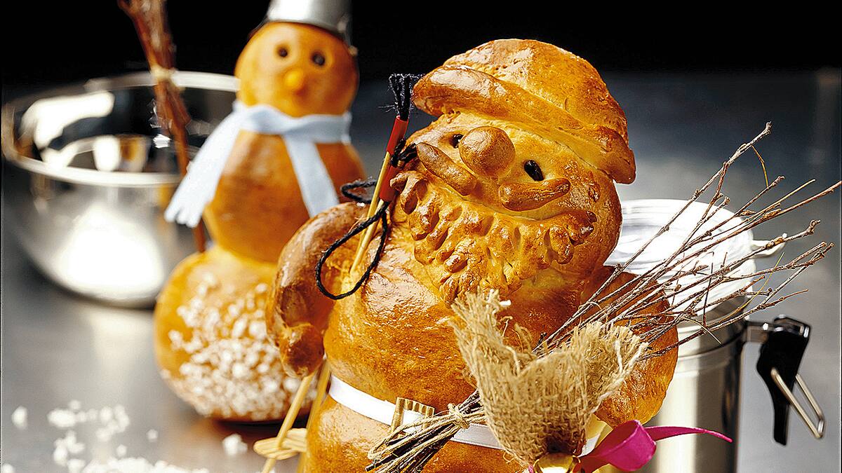 Rezept Samichlaus Und Schneemann Schweizer Illustrierte