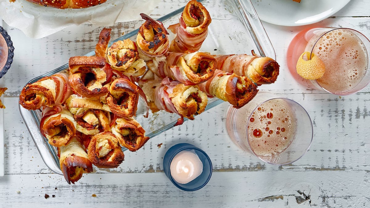 Toast-Rollen mit Speck: Rezept von Betty Bossi | Schweizer Illustrierte