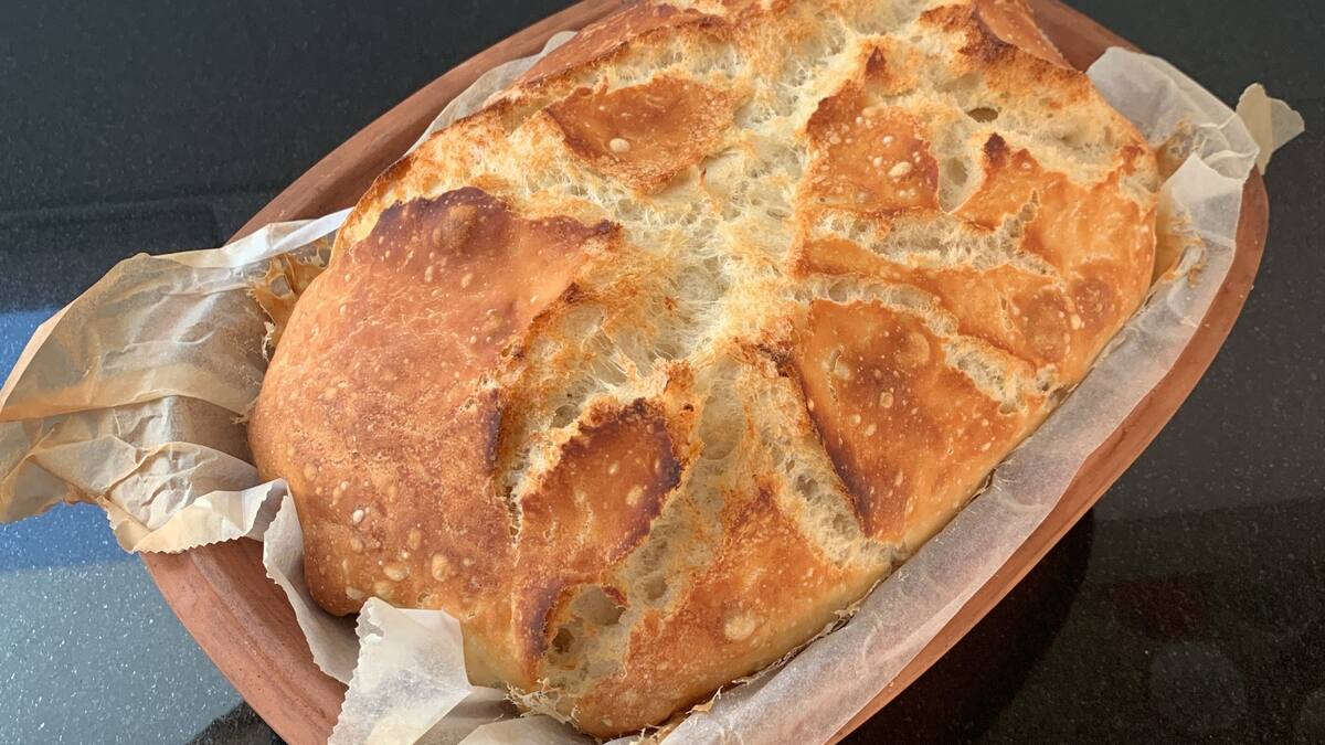 Selbstgebackenes Brot ohne Kneten mit Weissmehl | Schweizer Illustrierte