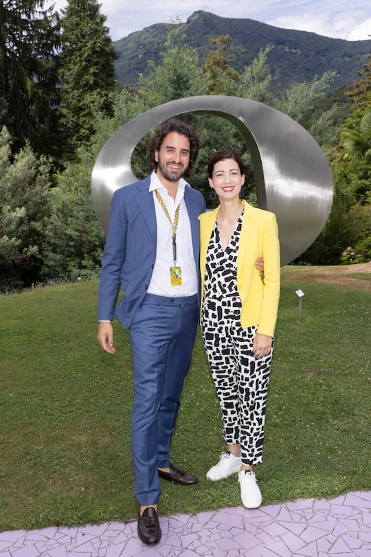 v.l. Raphael Brunschwig, Maria Victoria Haas