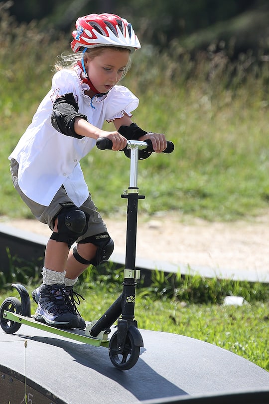 Michelle Hunziker with her husband Tomaso Trussardi and her daughters Sole and Celeste in the mountains at San Cassiano (Bolzano)Pictured: Michelle Hunziker,Tomaso TrussardiRef: SPL5108742 110819 NON-EXCLUSIVEPicture by: SplashNews.comSplash News and PicturesLos Angeles: 310-821-2666New York: 212-619-2666London: 0207 644 7656Milan: +39 02 56567623photodesk@splashnews.comWorld Rights, No Italy Rights