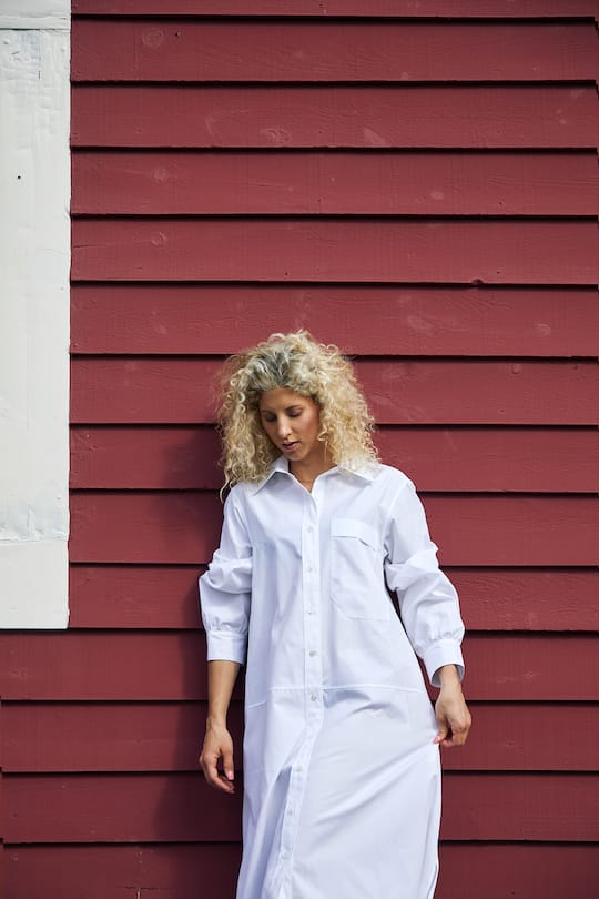 Jolanda in North Carolina Hair and Make up: Veronika Robova Dress: Julia Jentzsch Mountainbike März 2020 kurz vor dem Lockdown in den USA bei Ihrem Freund in Ashville, North Carolina, USA.