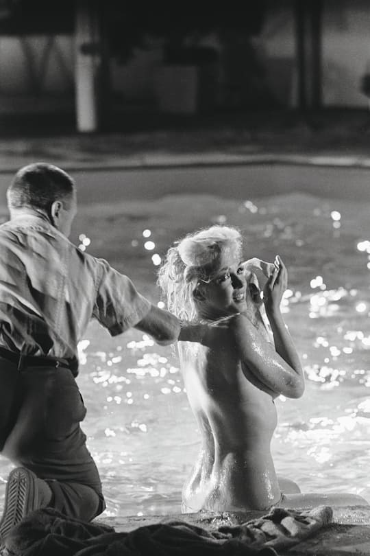Marilyn Monroe Nacktfotos Fotoshooting mit Lawrence Schiller