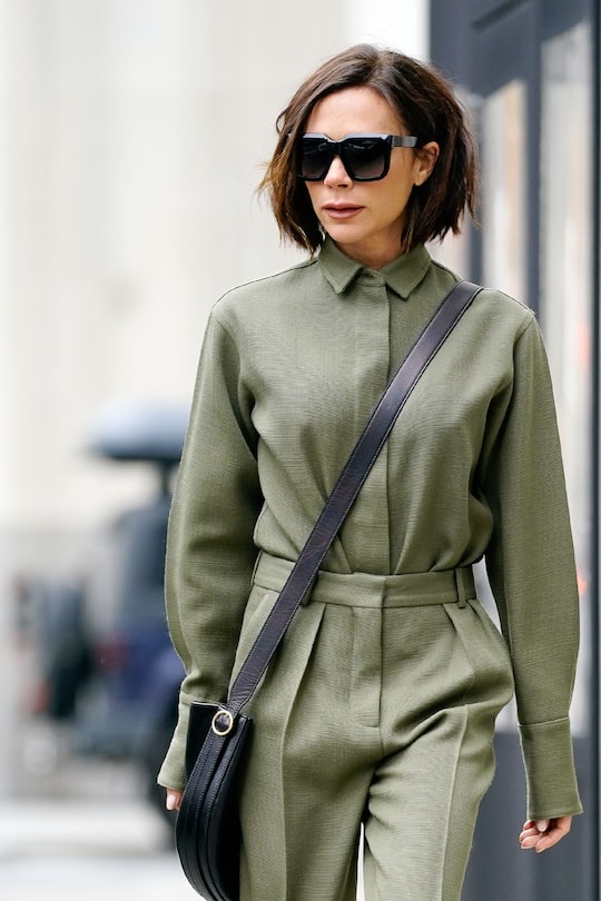 NEW YORK, NY - FEBRUARY 12: Victoria Beckham is seen on February 12, 2018 in New York City. (Photo by Gotham/GC Images)