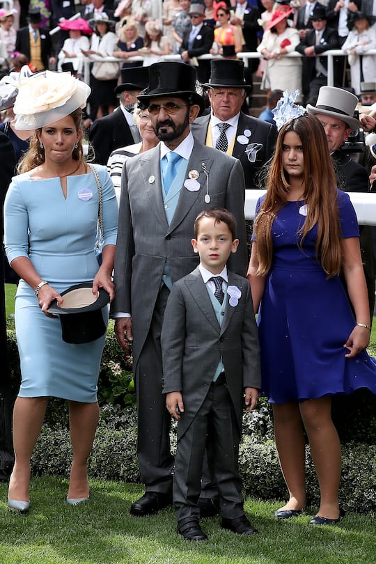 Prinzessin Haya mit Mohammed