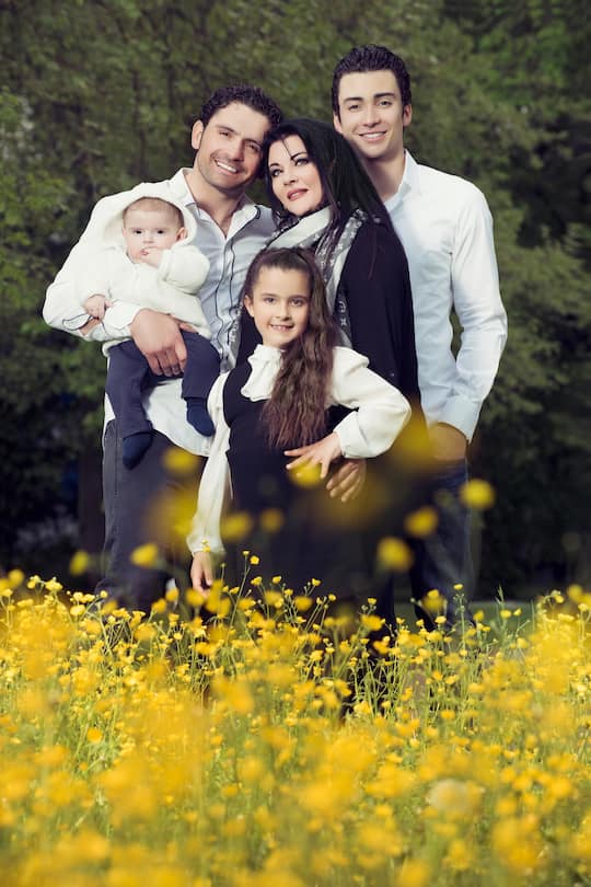 Geraldine Knie Familie