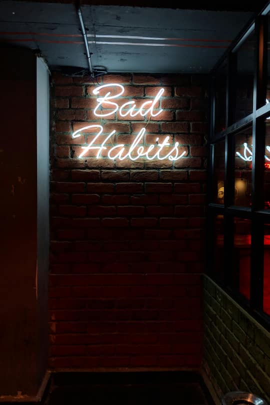 Schlechte Angewohnheiten können abgelegt werden, wirklich.