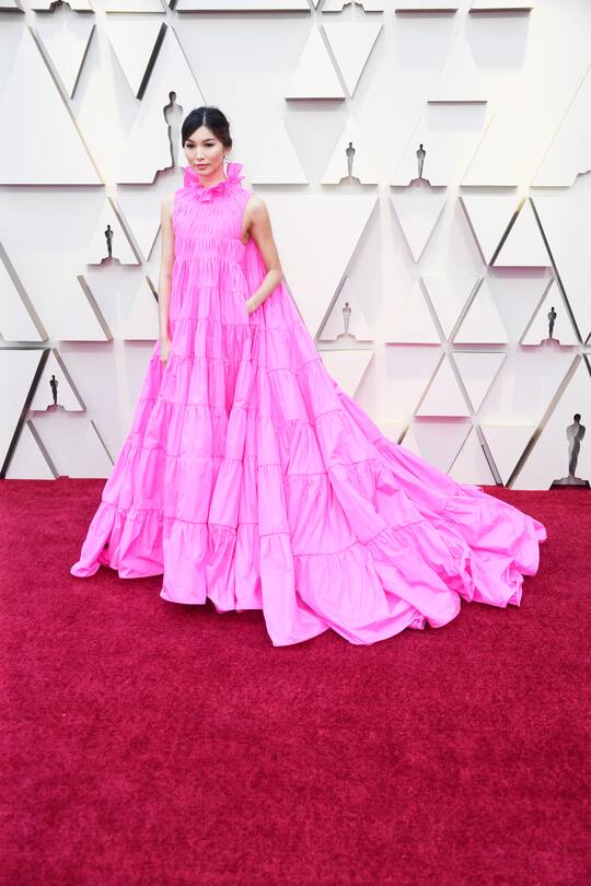 HOLLYWOOD, CALIFORNIA - FEBRUARY 24: Gemma Chan attends the 91st Annual Academy Awards at Hollywood and Highland on February 24, 2019 in Hollywood, California. (Photo by Frazer Harrison/Getty Images)