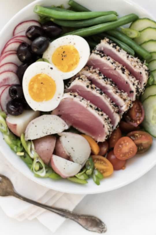 Protein Bowl Food Rezept Recipe ohne Porridge mit Zoe Torinesi auf Facebook und Instagram