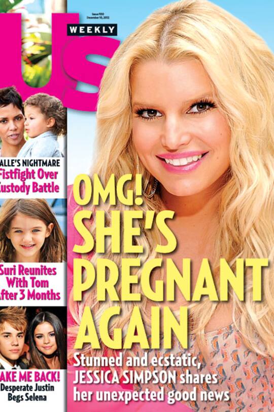 Jessica Simpson wieder schwanger Cover US Weekly