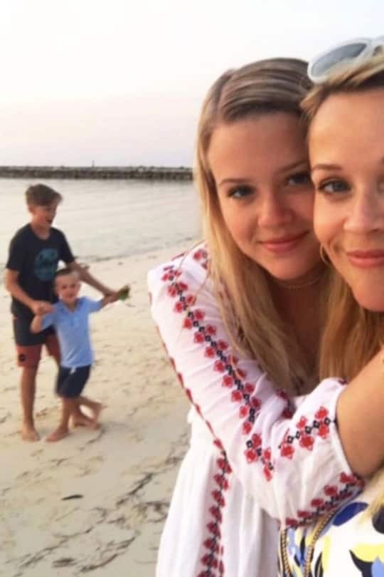 Reese Witherspoon mit Tochter Ava auf Instagram