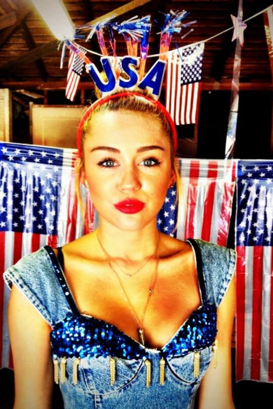 Miley Cyrus Independence Day 4th of July