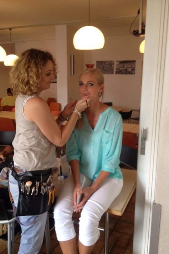 Annette Fetscherin (Grösse) Moderatorin Twitter Nati