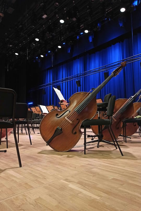 Eine Bass-Stimme verleiht mehr Seriösität.