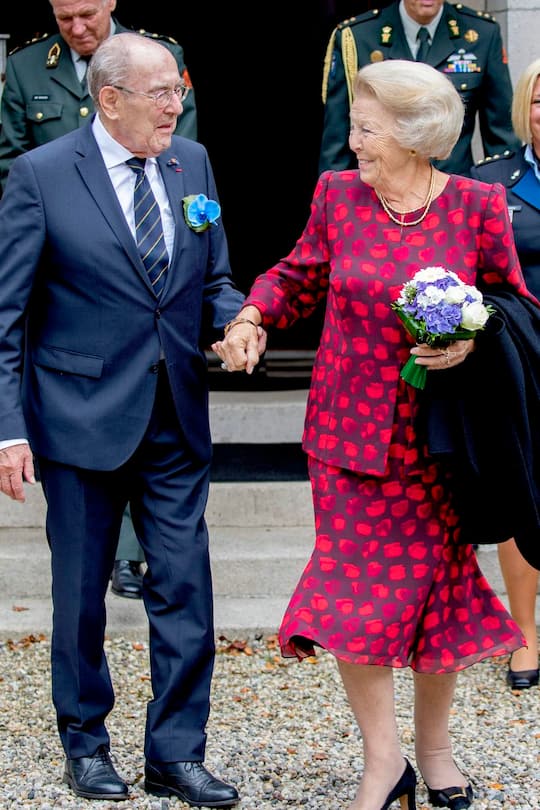 Beatrix der Niederlande an Veteranenveranstaltung