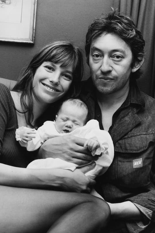 Die schönsten Bilder von Charlotte Gainsbourg mit ihren Eltern Jane Birkin und Serge Gainsbourg