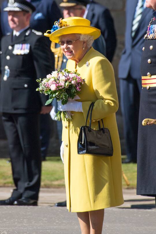 Die Schuhe der Queen in der Gallerie