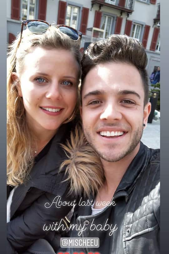 Luca Haenni und Freundin Michele