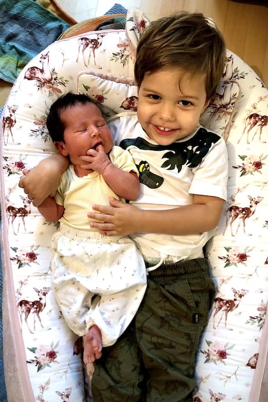 Max Heinzers Kinder Mael und Mehina