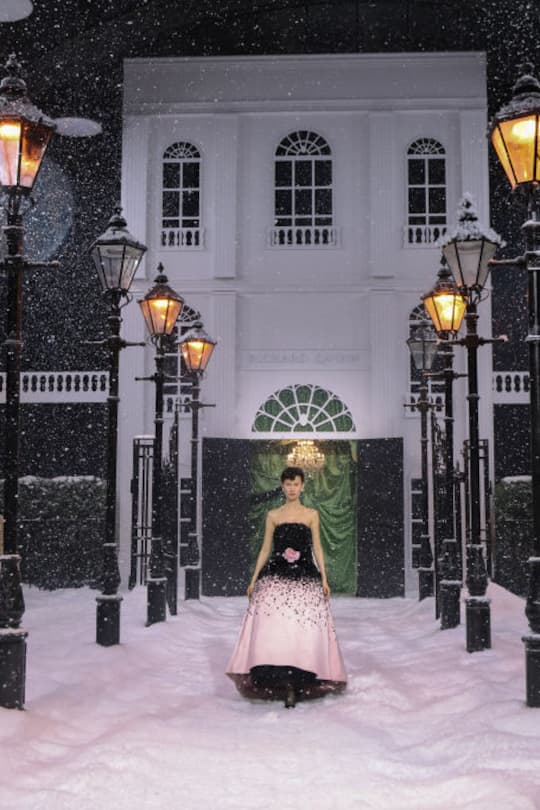 Die Show von Richard Quinn an der London Fashion Week.