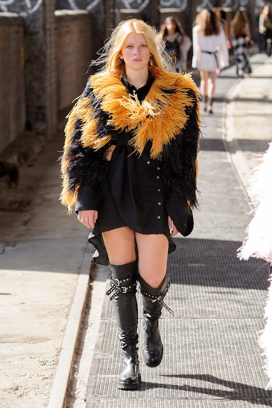 Runway-Bild der Marques'Almeida SS18 Show in London