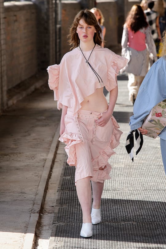 Runway-Bild der Marques'Almeida SS18 Show in London