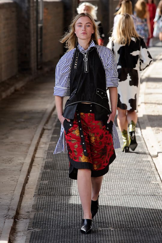 Runway-Bild der Marques'Almeida SS18 Show in London