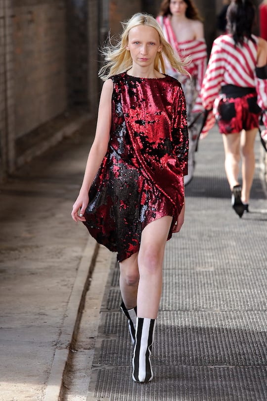 Runway-Bild der Marques'Almeida SS18 Show in London