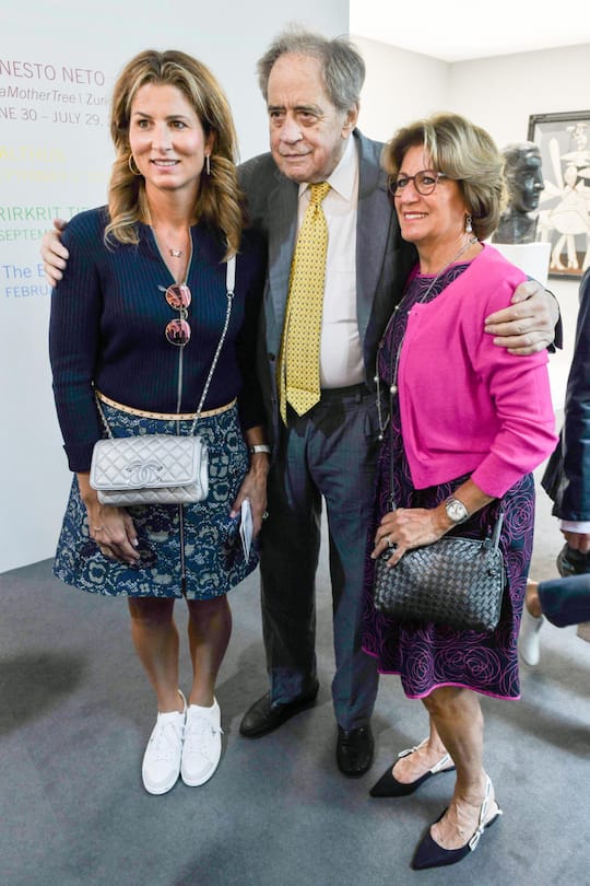 Art Basel 2018 Mirka Federer Arthur Cohn