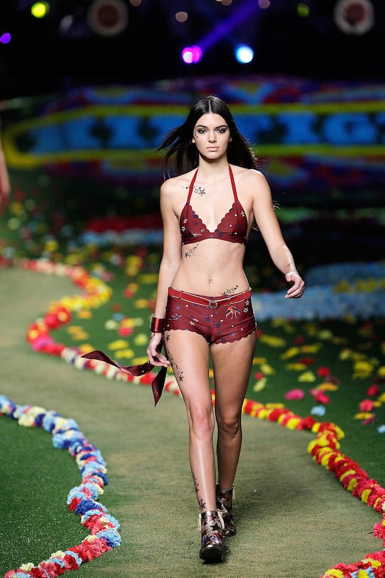 Kendall Jenner Instagram modelt an Fashion Weeks Interesse Victoria's Secret