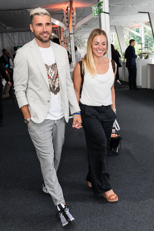 Valon Behrami, Lara Gut - ABB FORMULA-E - Julius Baer Swiss E-Prix - Autorennen - Formula-E Championship - Bern - 22.06.2019 ©Alexandra Pauli