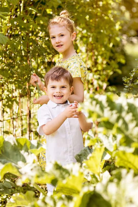 Prinzessin Estelle und Prinz Oscar