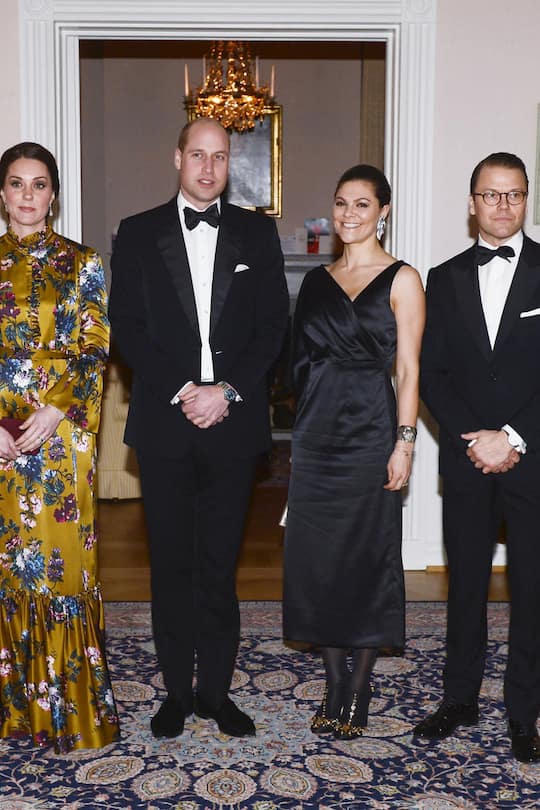 Kate und William zu Besuch in Schweden