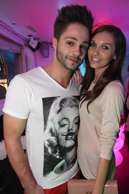 Ex-Mister-Schweiz-Kandidat Philipp Wyss mit Miss Bern und Miss-Schweiz-Kandidatin Viktoria Gesser