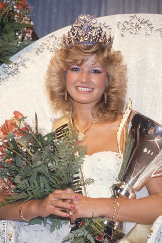 Eveline Glanzmann Miss Schweiz 1985