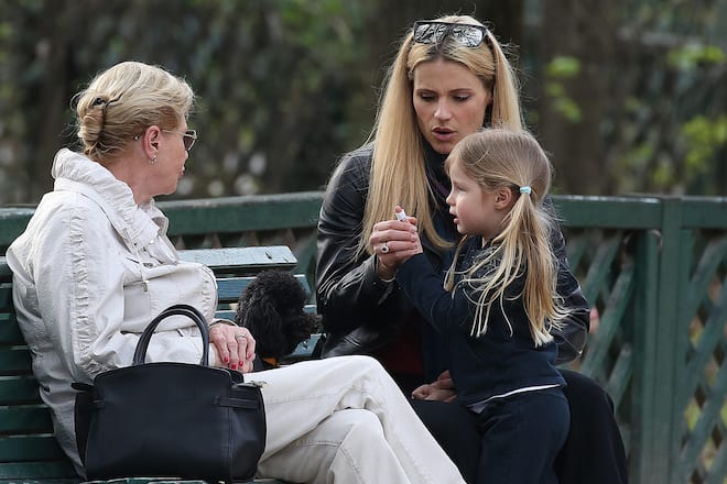 Michelle Hunziker Tochter celeste