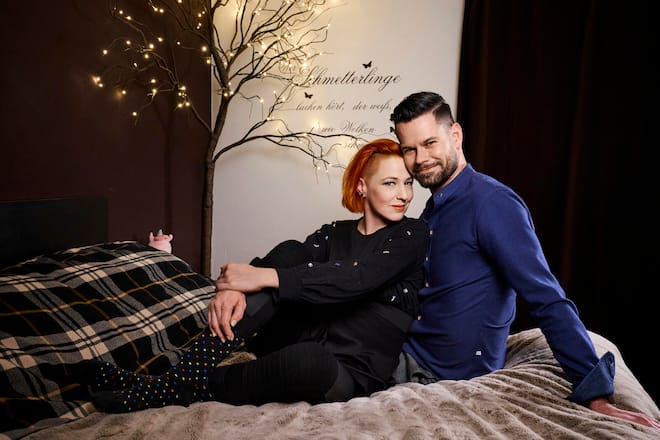 Meta Hiltebrand Koechin mit Freund Tom Guldimann gemeinsame Wohnung Neuanfang Zuerich 2022 Fotos: Geri Born