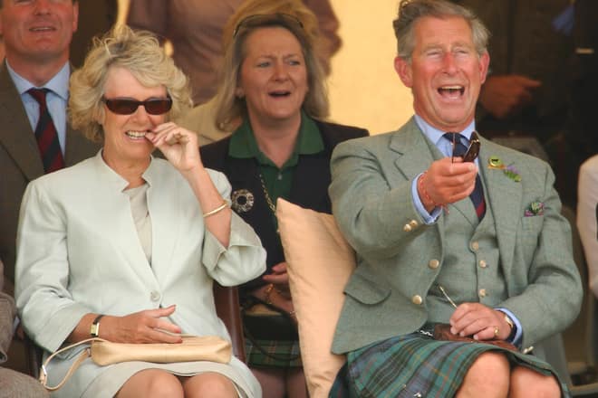 The Prince Of Wales And Camilla Parker Bowles Attend The Mey Highland Games In Scotland. . (Photo by Mark Cuthbert/UK Press via Getty Images)