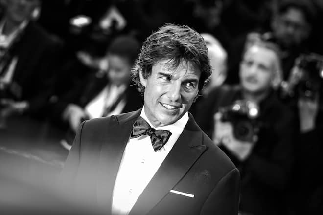 Tom Cruise is seen at the Top Gun Maverick red carpet during the 75th Cannes Film Festival on Wednesday, May. 18, 2022 at Palais des Festivals et des Congrès de Cannes ., Credit:Julie Edwards / Avalon (KEYSTONE/PHOTOSHOT/Julie Edwards / Avalon)
