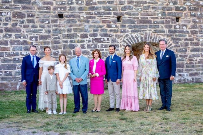 Kronprinzessin Victoria Schweden Prinzessin Estelle Prinz Oscar Prinz Daniel Prinzessin Madeleine Prinzessin Sofia