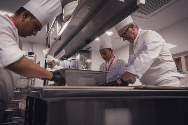 Emil Bolli und SFV-Koch-Team