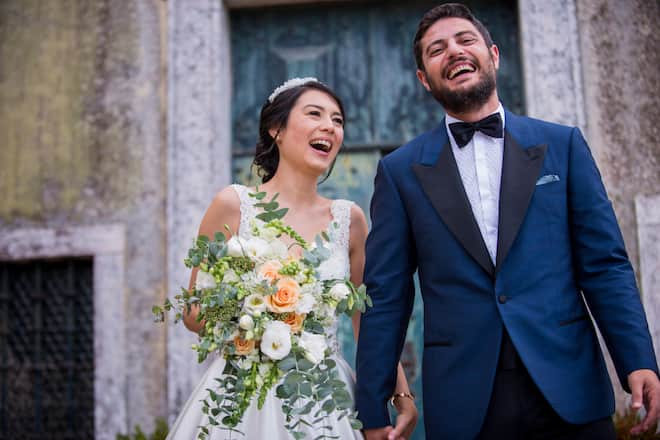 Tanya König und Mann Arianit Hochzeit, 2023 (c) Julian Tse