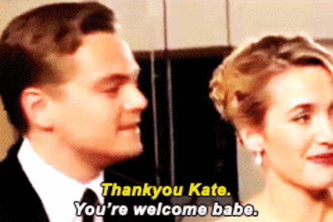 Leo und Kate #Friendshipgoals