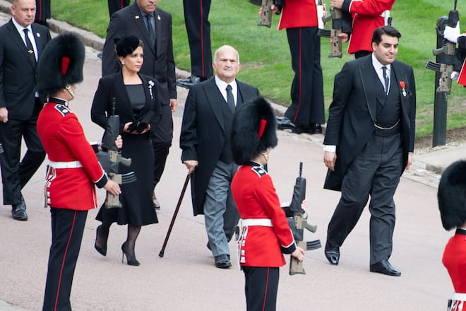 Prinzessin Haya Bint Al Hussein an der Beerdigung von Queen Elizabeth II.