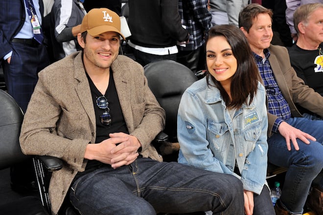 Ashton Kutcher und Mila Kunis