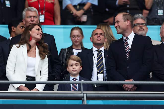 Prinz George im Wembley-Stadion