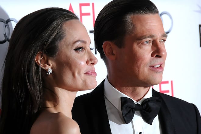 Brad Pitt und Angelina Jolie