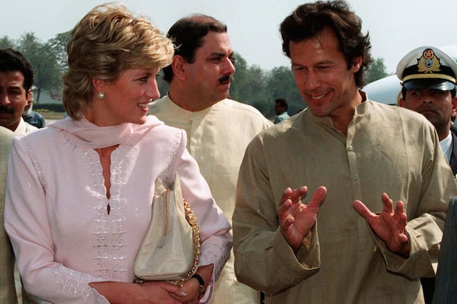Lady Diana Imran Khan Pakistan