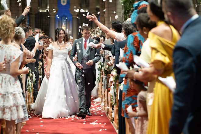 Zeremonie Ducruet in der Kathedrale Notre-Dame-Immaculée in Monaco