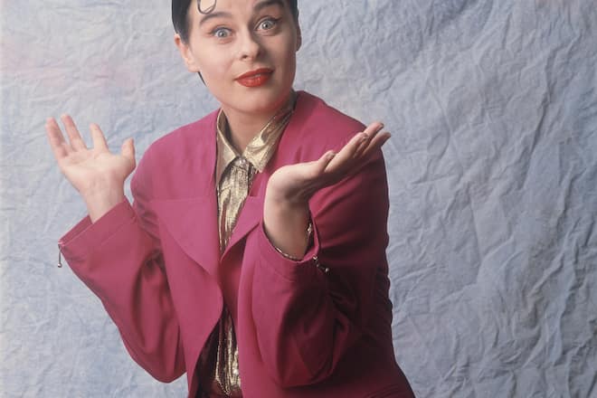 Portrait of Lisa Stansfield at the Park West in Chicago, Illinois, April 21, 1990. (Photo by Paul Natkin/Getty Images)